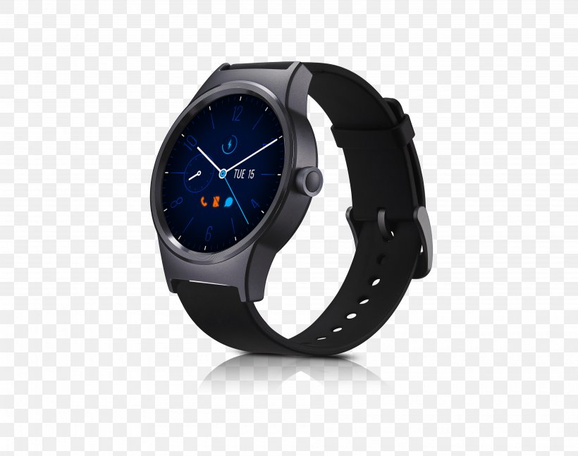 Alcatel Mobile Alcatel Move Time TCL MOVETIME Smartwatch Cuir Or / Blanc Montres Intelligentes Wi-Fi, PNG, 3800x3000px, Alcatel Mobile, Alcatel Move Time, Bluetooth, Brand, Computer Network Download Free