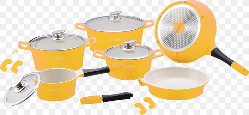 Cookware Ceramic Kitchen Frying Pan Batterie De Cuisine, PNG, 1000x464px, Cookware, Batterie De Cuisine, Casserola, Ceramic, Cooking Ranges Download Free