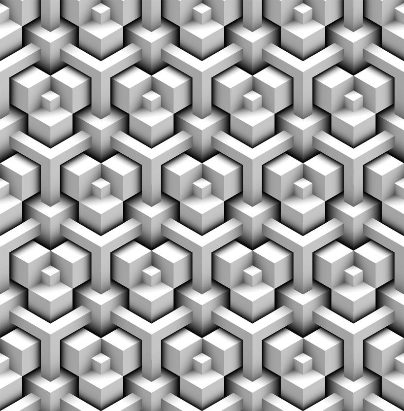 Three-dimensional Space Geometry Hexagon, PNG, 1300x1323px, Threedimensional Space, Abstract Art, Black And White, Color, Geometry Download Free