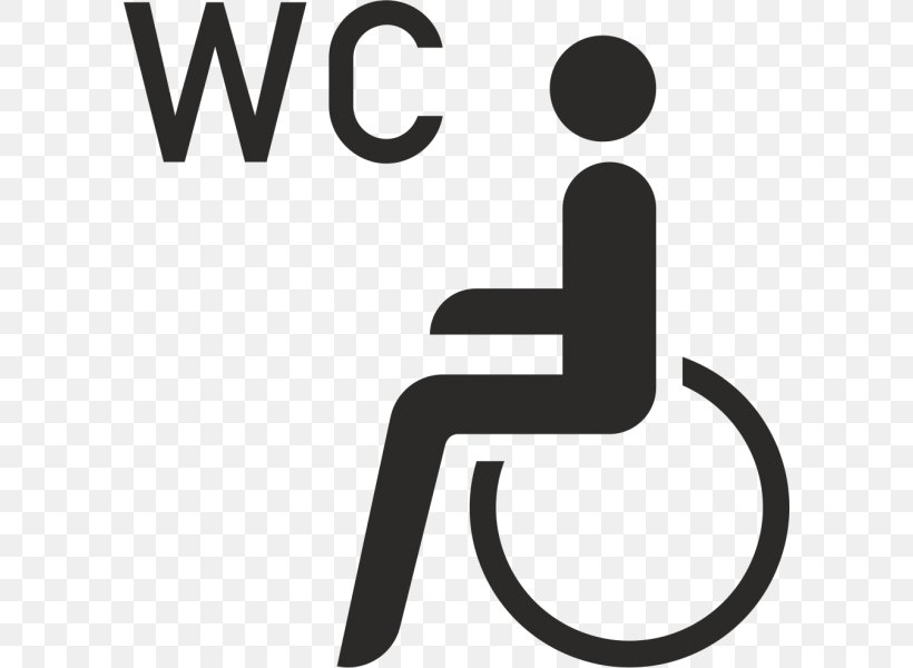 Toilet Sticker Disability Sign Pictogram, PNG, 600x600px, Toilet, Area, Bathroom, Black, Black And White Download Free