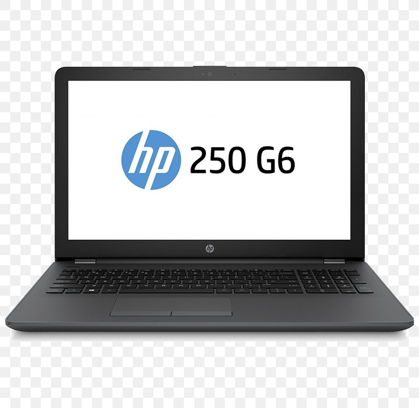 Netbook Intel Hewlett-Packard Laptop HP 250 G6, PNG, 800x800px, Netbook, Brand, Celeron, Central Processing Unit, Computer Download Free