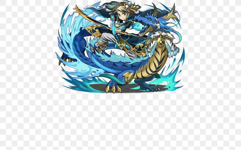 Puzzle & Dragons Chunichi Dragons 5channel Aqua, PNG, 512x512px, Puzzle Dragons, Aqua, Chunichi Dragons, Iphone, Legendary Creature Download Free