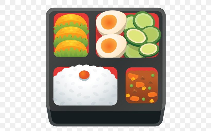 Bento Take-out Asian Cuisine Emoji, PNG, 512x512px, Bento, Android Oreo, Asian Cuisine, Box, Chinese Cuisine Download Free