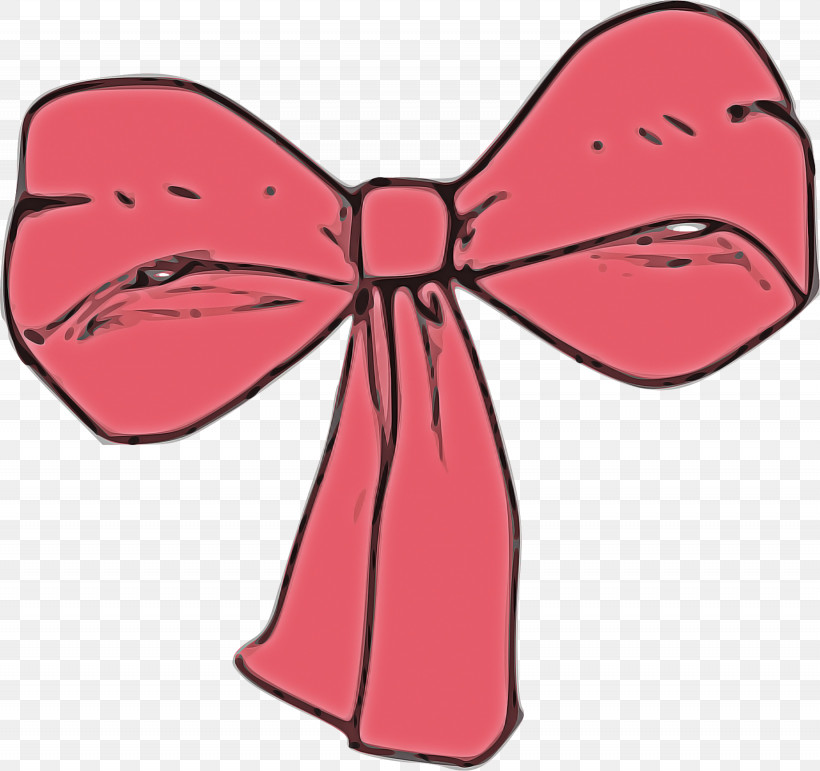 Bow Tie, PNG, 1845x1736px, Pink, Bow Tie, Cartoon, Line, Magenta Download Free