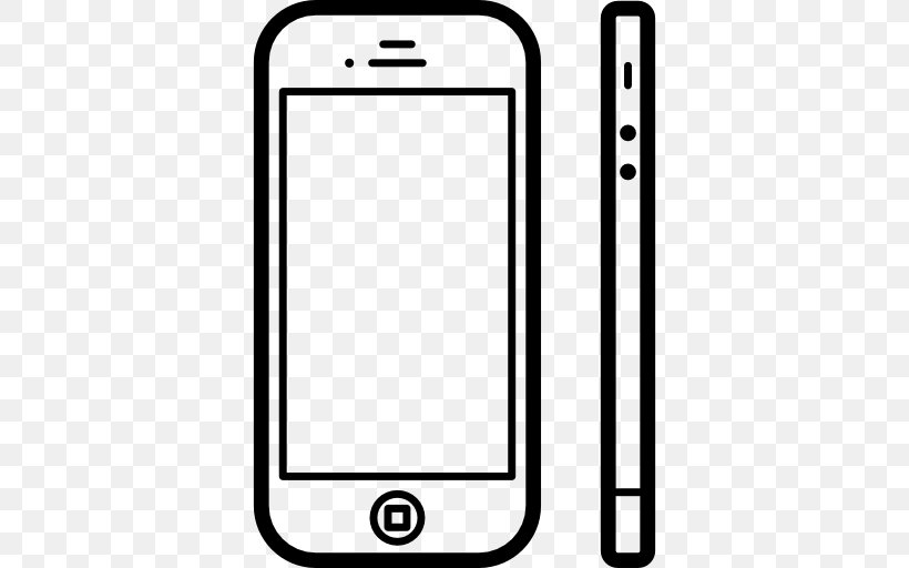 IPhone 4S IPhone 5 Apple, PNG, 512x512px, Iphone 4, Apple, Area, Black, Black And White Download Free