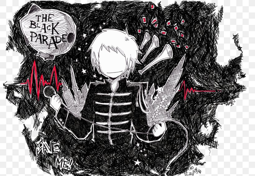 Welcome To The Black Parade My Chemical Romance Fan Art, PNG, 800x566px, Black Parade, Art, Dead, Drawing, Fan Art Download Free