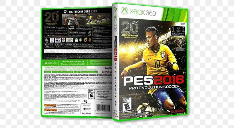 Xbox 360 Pro Evolution Soccer 2016 Pro Evolution Soccer 2015 Pro Evolution Soccer 2014 Pro Evolution Soccer 6, PNG, 600x450px, Xbox 360, Advertising, Brand, Championship, Electronic Device Download Free