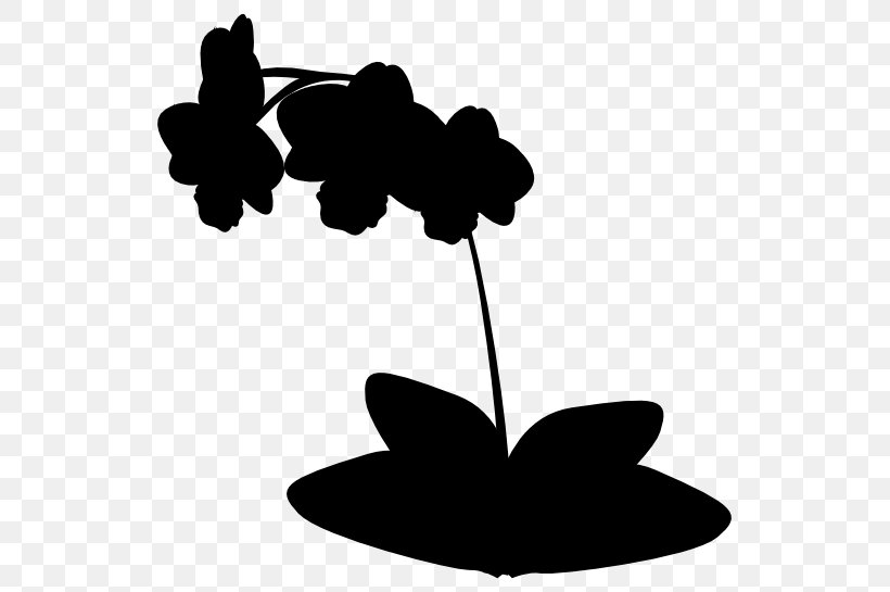 Clip Art Silhouette Leaf Flowering Plant Branching, PNG, 555x545px, Silhouette, Black M, Blackandwhite, Branching, Flower Download Free