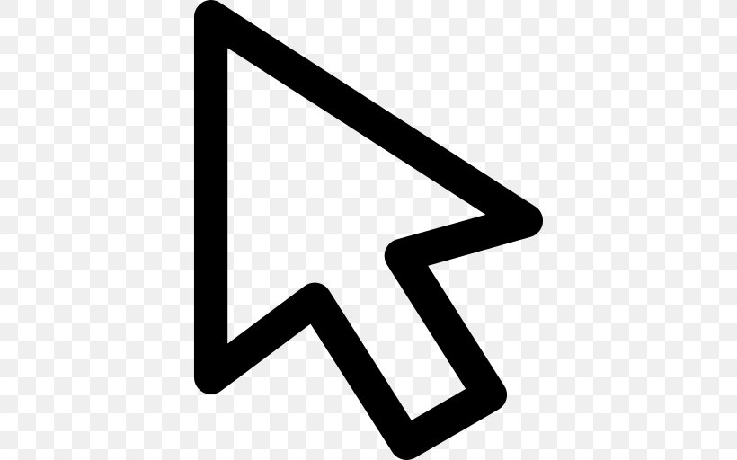 Computer Mouse Pointer Cursor, PNG, 512x512px, Computer Mouse, Black And White, Brand, Computer, Cursor Download Free