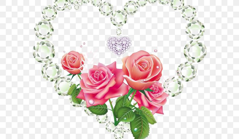Garden Roses Beach Rose Diamond Flower, PNG, 598x478px, Garden Roses, Artificial Flower, Beach Rose, Body Jewelry, Cut Flowers Download Free