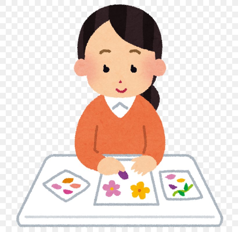Osakaichiritsumiyakojima Kumin Center Pressed Flower Craft Child Clip Art, PNG, 746x800px, Pressed Flower Craft, Art, Boy, Cartoon, Cheek Download Free