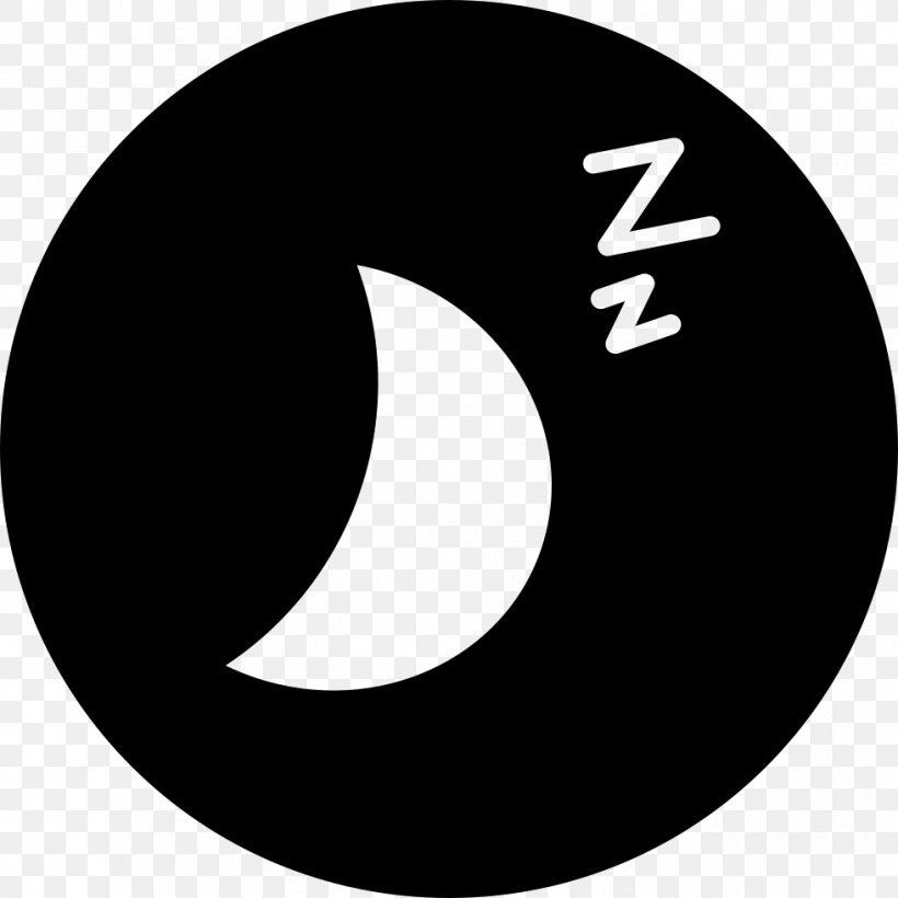 Youjuice Cafe North Road Symbol Sleep, PNG, 980x980px, Youjuice Cafe North Road, Black And White, Brand, Brighton, Crescent Download Free