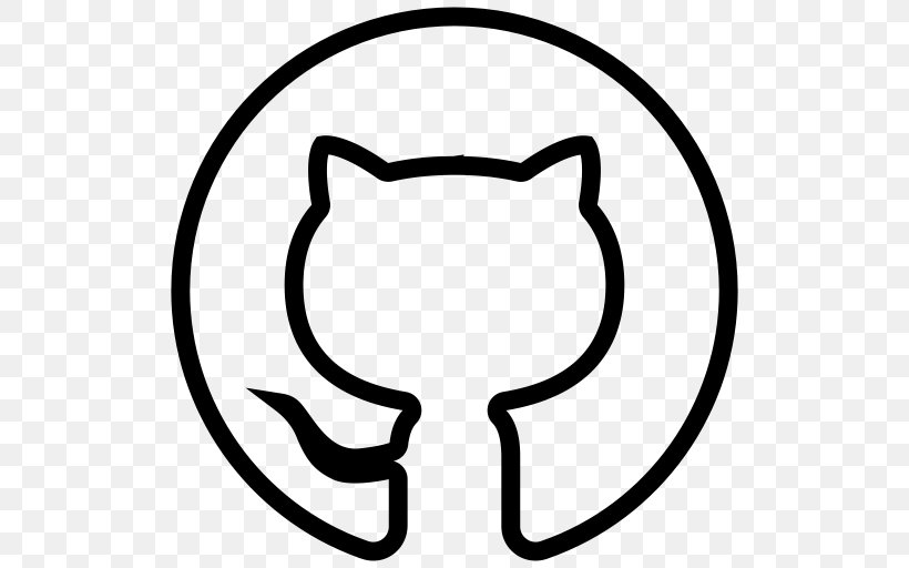 GitHub Symbol Clip Art, PNG, 512x512px, Github, Black, Black And White, Face, Github Inc Download Free