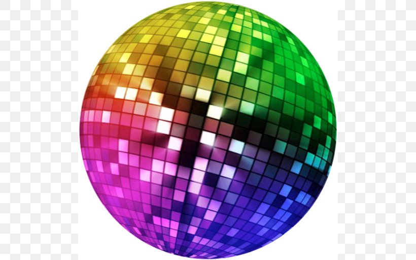 Disco Ball Party Nightclub DJ Lighting, PNG, 512x512px, Watercolor, Cartoon, Flower, Frame, Heart Download Free
