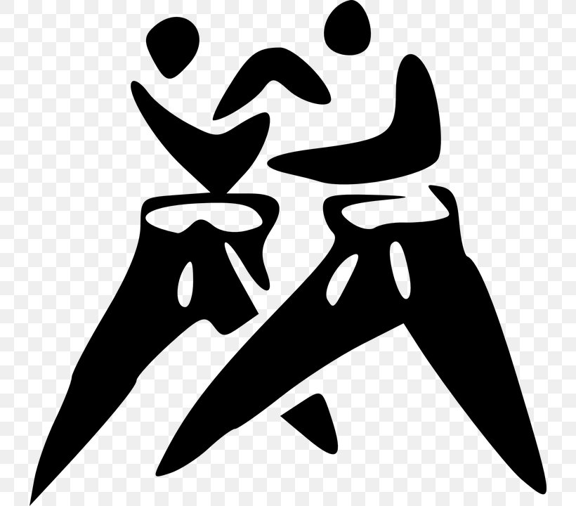 Judo Martial Arts Sport Clip Art, PNG, 736x720px, Judo, Art, Black, Black And White, Dojo Download Free