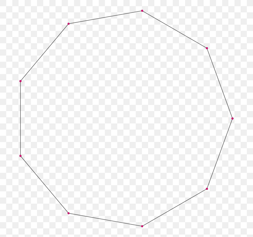 Regular Polygon Hendecagon Heptagon Nonagon, PNG, 756x768px, Regular Polygon, Area, Edge, Equilateral Polygon, Eric W Weisstein Download Free