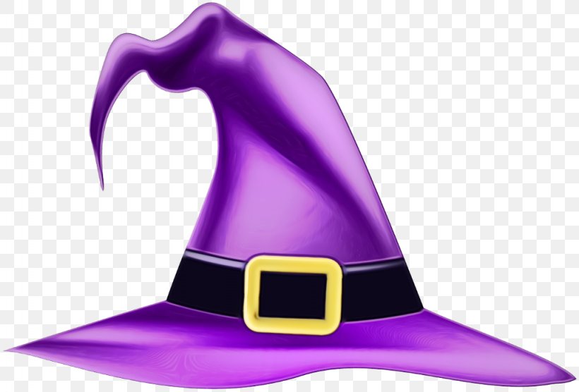 Witch Hat Purple Hat Clip Art Costume Hat, PNG, 1024x695px, Watercolor, Cap, Costume Accessory, Costume Hat, Fashion Accessory Download Free