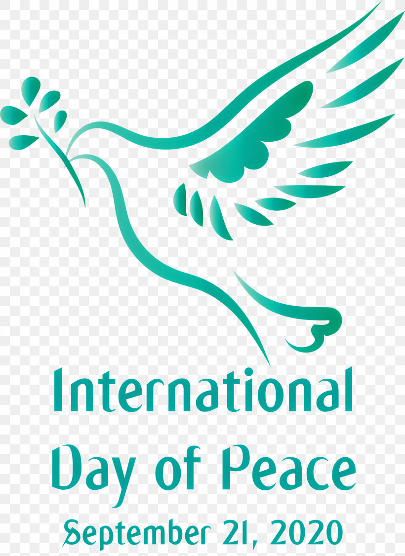 International Day Of Peace World Peace Day, PNG, 2184x3000px, International Day Of Peace, Beak, Black And White, Leaf, Logo Download Free