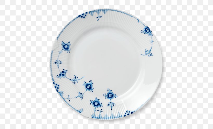 Plate Royal Copenhagen Mug Blue Musselmalet, PNG, 500x500px, Plate, Blue, Blue And White Porcelain, Bowl, Charger Download Free