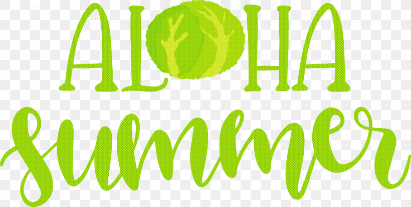 Aloha Summer Summer, PNG, 3000x1515px, Aloha Summer, Geometry, Green, Line, Logo Download Free