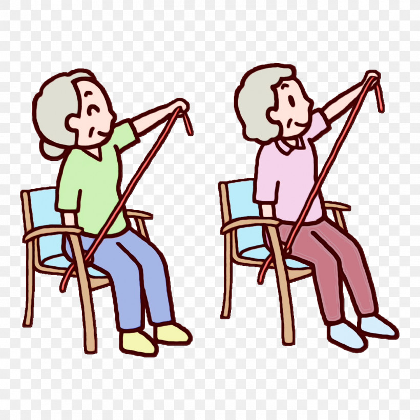 Cartoon Human Chair Meter Male, PNG, 1400x1400px, Older, Area, Behavior, Cartoon, Chair Download Free