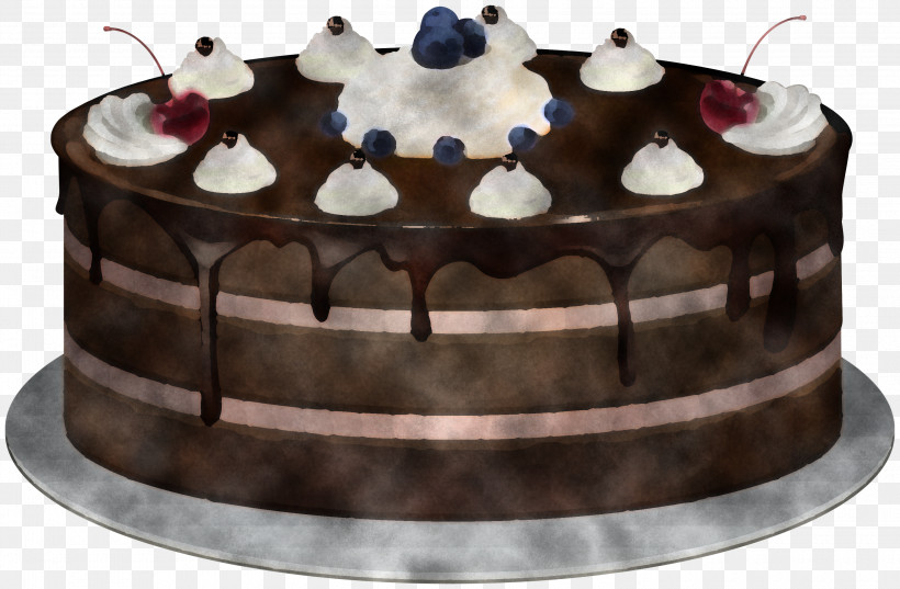 Chocolate, PNG, 3000x1967px, Chocolate Cake, Buttercream, Cake, Chocolate, Pasteles Download Free