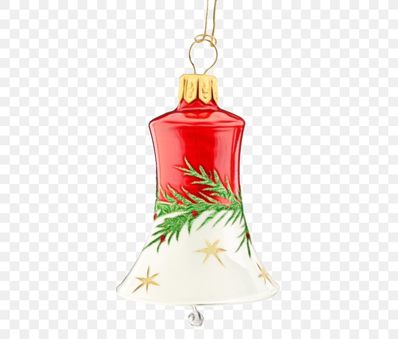Christmas Ornament, PNG, 460x700px, Watercolor, Bell, Christmas Decoration, Christmas Ornament, Holiday Ornament Download Free