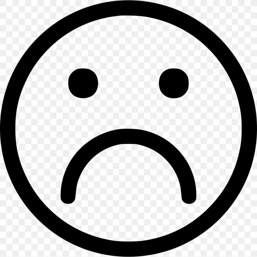 Emoticon Smiley, PNG, 980x982px, Emoticon, Black And White, Face, Facial Expression, Happiness Download Free