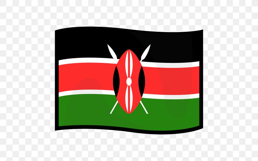 Flag Of Kenya Emoji Regional Indicator Symbol, PNG, 512x512px, Flag Of Kenya, Area, Brand, Emoji, Emojipedia Download Free