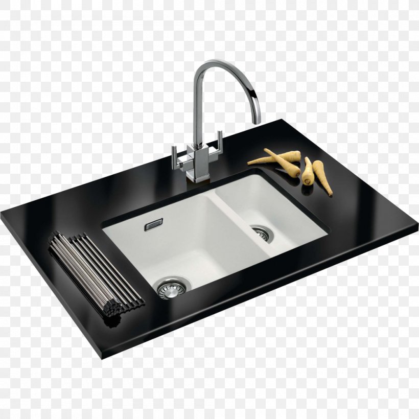 Kitchen Sink Franke Granite Stainless Steel Png 1000x1000px