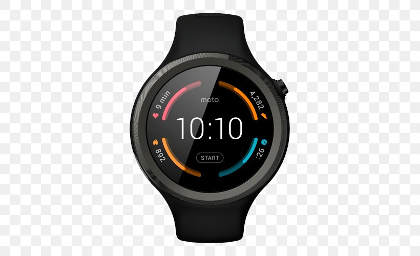 Moto 360 (2nd Generation) Motorola Moto 360 Sport Smartwatch, PNG, 500x500px, Moto 360, Brand, Gauge, Hardware, Huawei Watch 2 Download Free