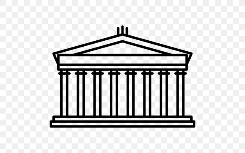 Parthenon Monument, PNG, 512x512px, Parthenon, Acropolis Of Athens, Area, Athens, Black And White Download Free