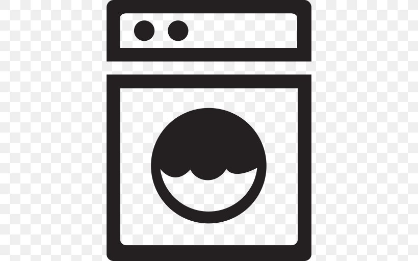 Washing Machines Laundry Symbol, PNG, 512x512px, Washing Machines, Black, Black And White, Cleaning, Clothes Line Download Free