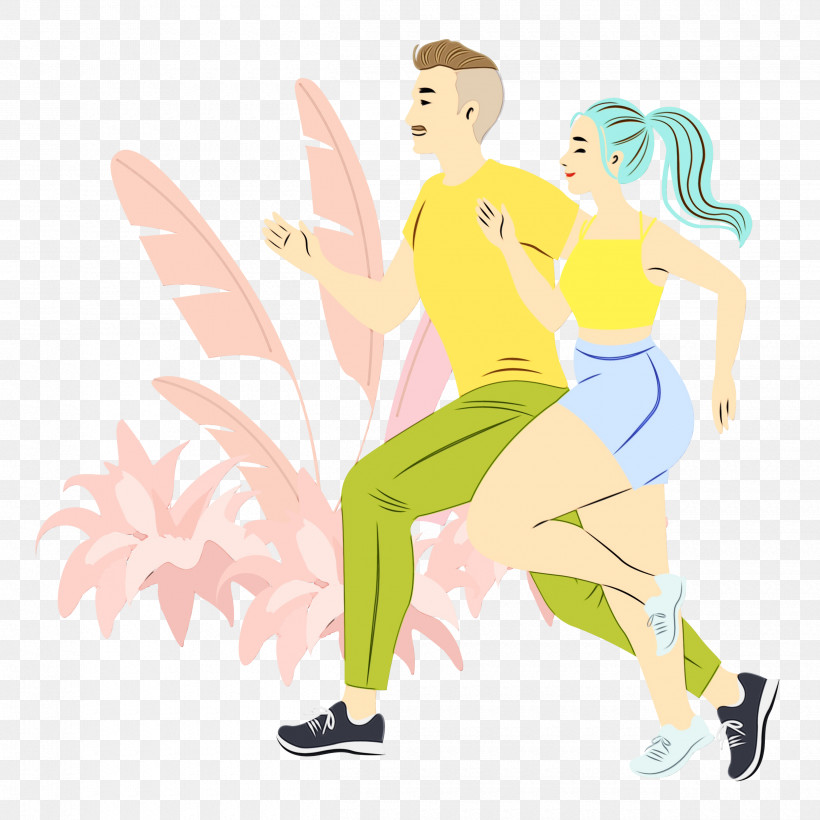 Exercise Physical Fitness Recreation Muscle Cartoon, PNG, 2500x2500px, Jogging, Cartoon, Character, Computer, Exercise Download Free