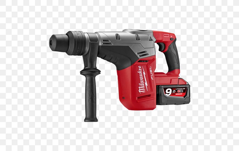 Hammer Drill SDS Milwaukee Tool M18 FUEL 2717 Milwaukee Electric Tool Corporation Augers, PNG, 520x520px, Hammer Drill, Augers, Chuck, Cordless, Drill Download Free
