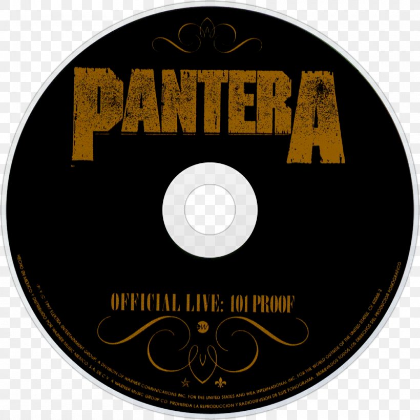 Pantera Logo Far Beyond Driven Cowboys From Hell T-shirt, PNG, 1000x1000px, Pantera, Brand, Cemetery Gates, Compact Disc, Cowboys From Hell Download Free