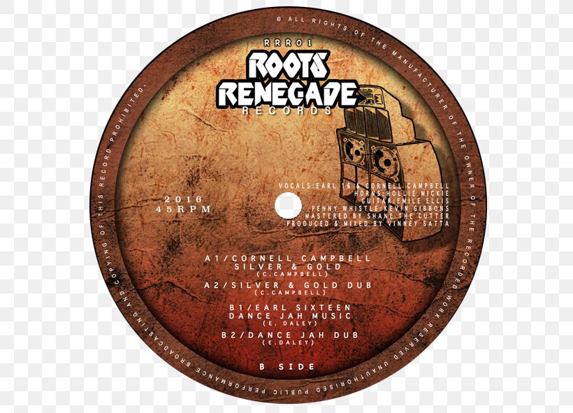 Rrr01 Roots Renegade Records Roots Reggae Phonograph Record, PNG, 591x591px, Watercolor, Cartoon, Flower, Frame, Heart Download Free