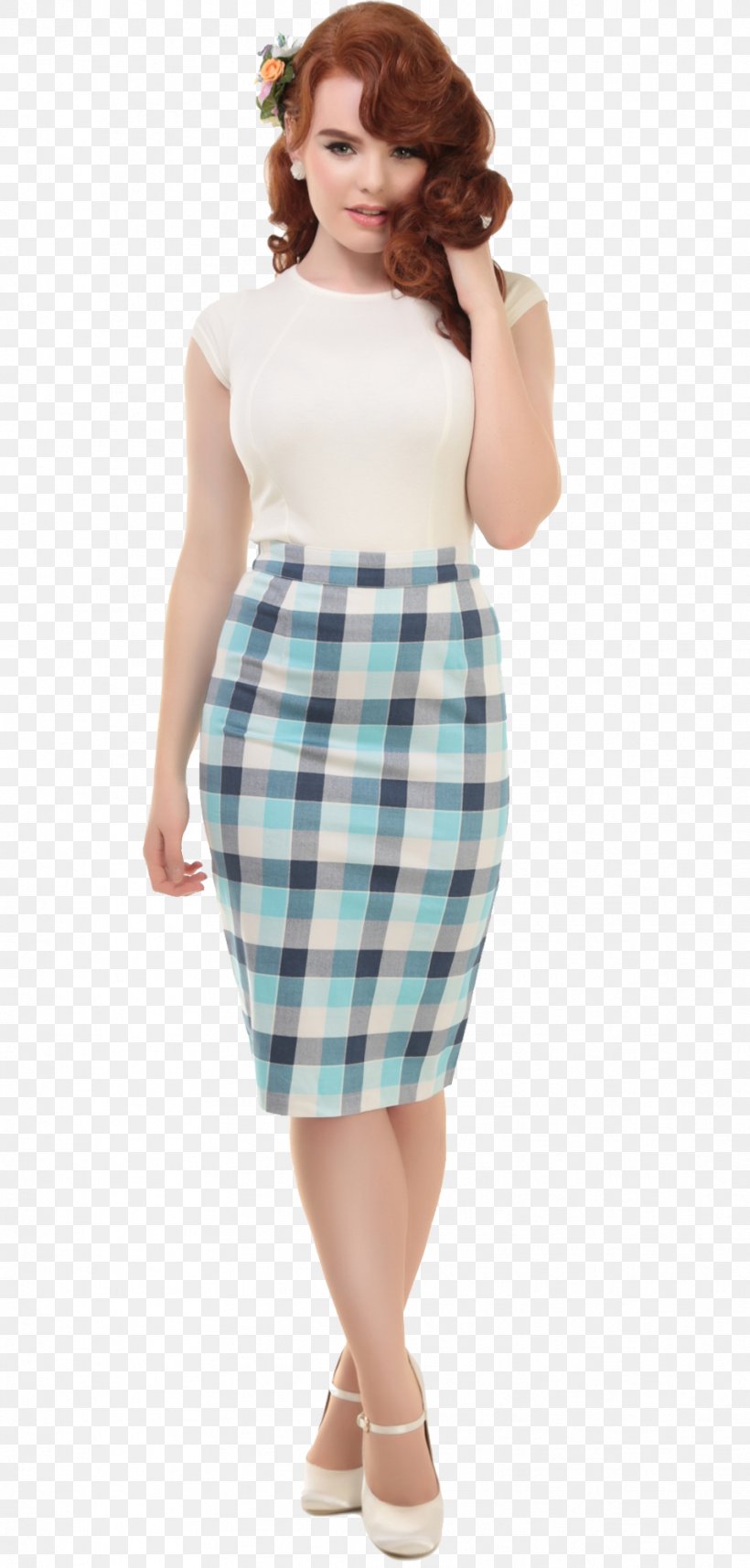Skirt Vintage Clothing Dress Houndstooth, PNG, 956x2000px, Skirt, Blouse, Button, Cloth, Clothing Download Free