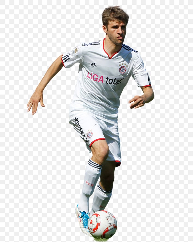 Thomas Müller Soccer Player FC Bayern Munich Germany National Football Team Bundesliga, PNG, 683x1024px, Thomas Muller, Ball, Bundesliga, Clothing, Computer Download Free