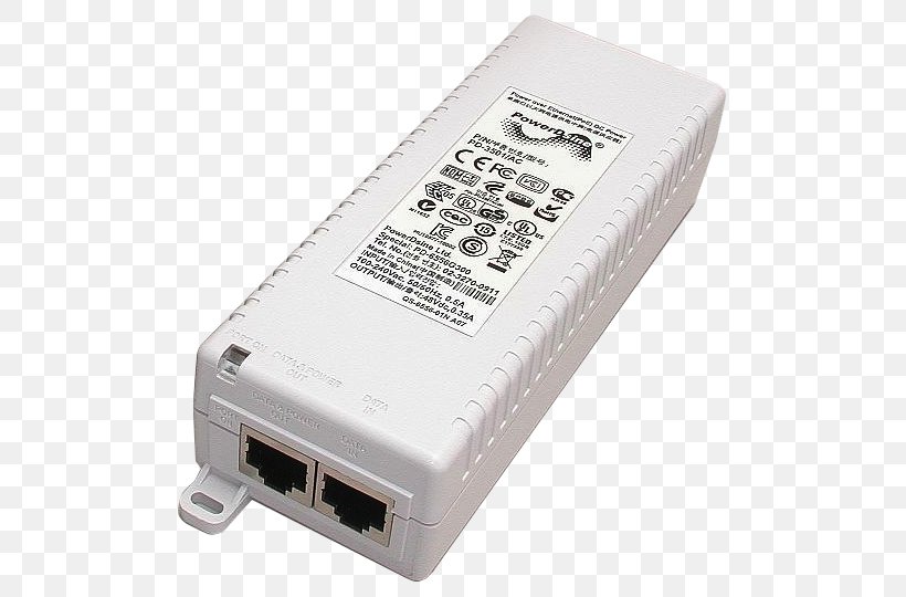 Power Over Ethernet Wireless Access Points PowerDsine Power Converters IEEE 802.3af, PNG, 504x540px, Power Over Ethernet, Adapter, Computer Component, Electronic Device, Electronics Download Free