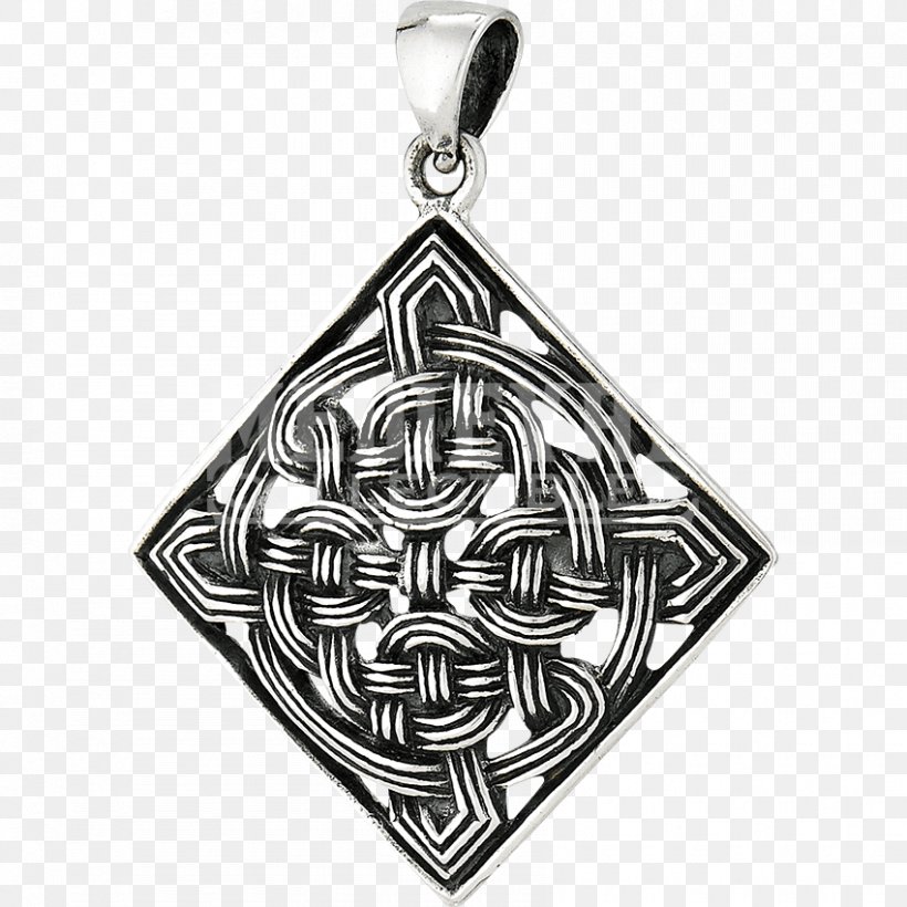 Locket Sterling Silver Charms & Pendants Knot, PNG, 850x850px, Locket, Black And White, Body Jewellery, Body Jewelry, Celts Download Free
