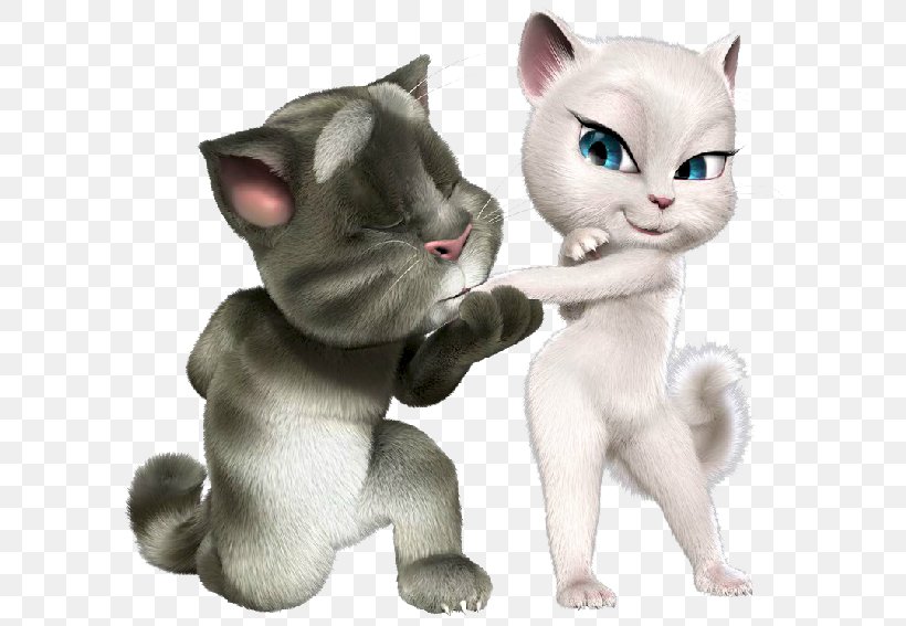 My Talking Angela My Talking Tom Talking Tom And Friends YouTube, PNG, 613x567px, Talking Angela, Carnivoran, Cat, Cat Like Mammal, Domestic Short Haired Cat Download Free