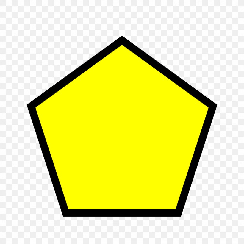 Pentagon Shape Polygon Hexagon Angle, PNG, 1024x1024px, Pentagon, Area, Geometric Shape, Geometry, Heptagon Download Free