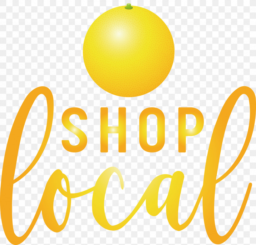 SHOP LOCAL, PNG, 3000x2871px, Shop Local, Citrus, Fruit, Happiness, Lemon Download Free