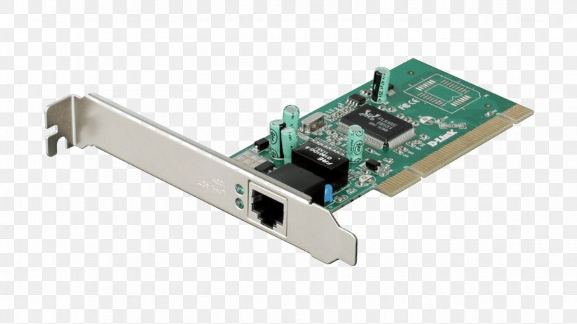 D-Link Conventional PCI Gigabit Ethernet Network Cards & Adapters PCI Express, PNG, 1664x936px, Dlink, Adapter, Computer Component, Computer Networking, Conventional Pci Download Free