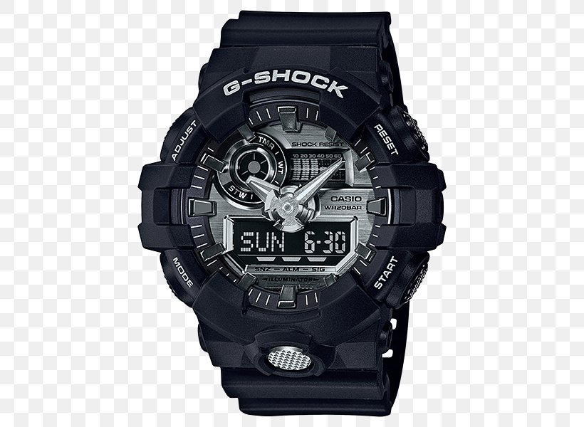 G-Shock GA-710 Shock-resistant Watch G-Shock GA700, PNG, 500x600px, Gshock Ga710, Brand, Casio, Chronograph, Gshock Download Free