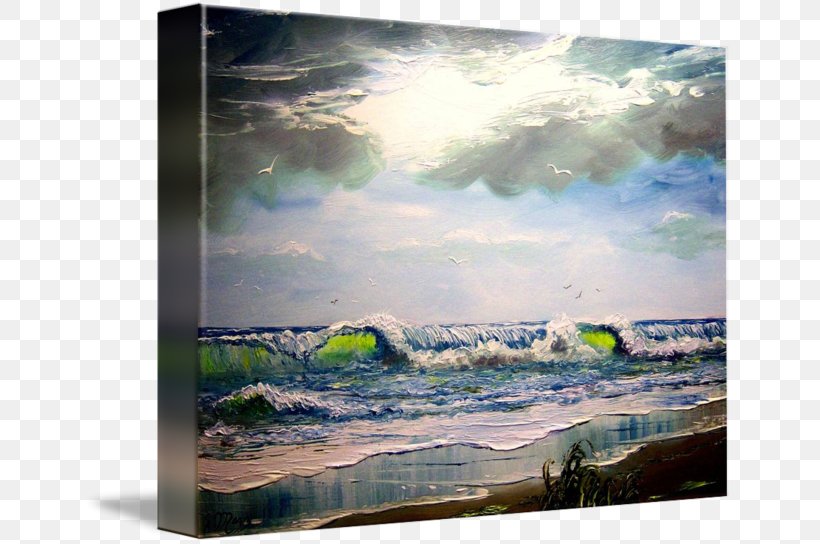 Painting Acrylic Paint Picture Frames Sea, PNG, 650x544px, Painting, Acrylic Paint, Acrylic Resin, Art, Artwork Download Free