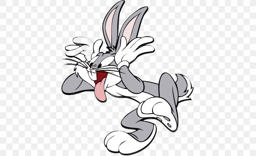 Bugs Bunny Daffy Duck Elmer Fudd Tweety, PNG, 500x500px, Bugs Bunny, Animal Figure, Animation, Art, Cartoon Download Free