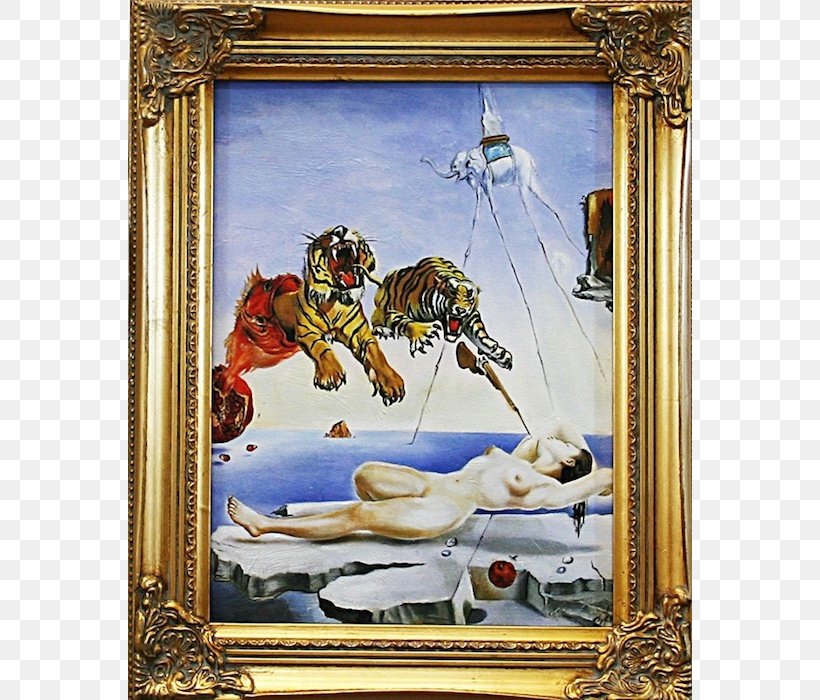 Dream Caused By The Flight Of A Bee Around A Pomegranate A Second Before Awakening The Madonna Of Port Lligat Painting Art Surrealism, PNG, 700x700px, Madonna Of Port Lligat, Art, Art Museum, Artist, Artwork Download Free