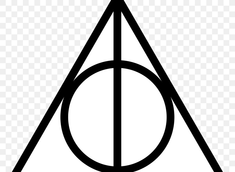 Harry Potter And The Deathly Hallows Fantastic Beasts And Where To Find Them The Tales Of Beedle The Bard Symbol, PNG, 800x600px, Harry Potter, Area, Black And White, Book, Hallow Download Free